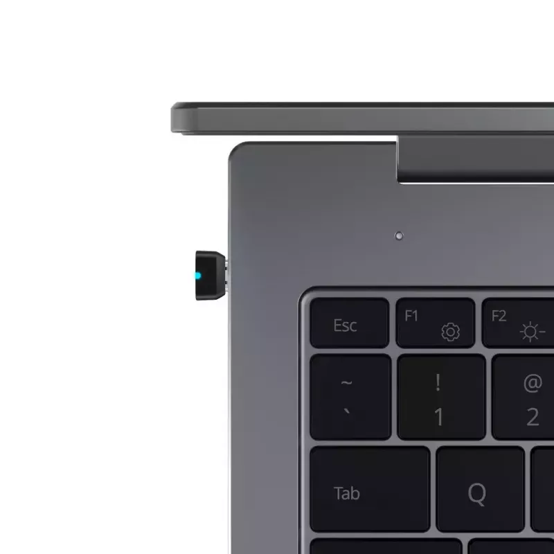 Receptor USB SHOKZ Loop120 Adaptador USB-C Plástico Acero inoxidable Negro