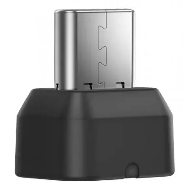 Receptor USB SHOKZ Loop120 Adaptador USB-C Plástico Acero inoxidable Negro