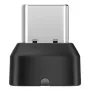 Receptor USB SHOKZ Loop120 Adaptador USB-C Plástico Acero inoxidable Negro