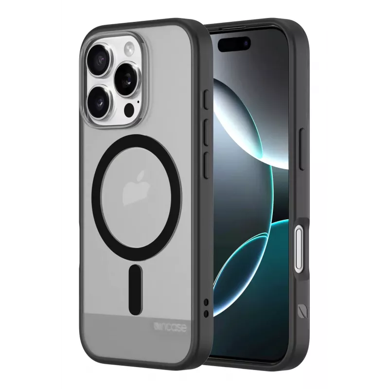 Incase INPH190402-BLK Slim funda para iPhone 16 Pro, MagSafe, negra
