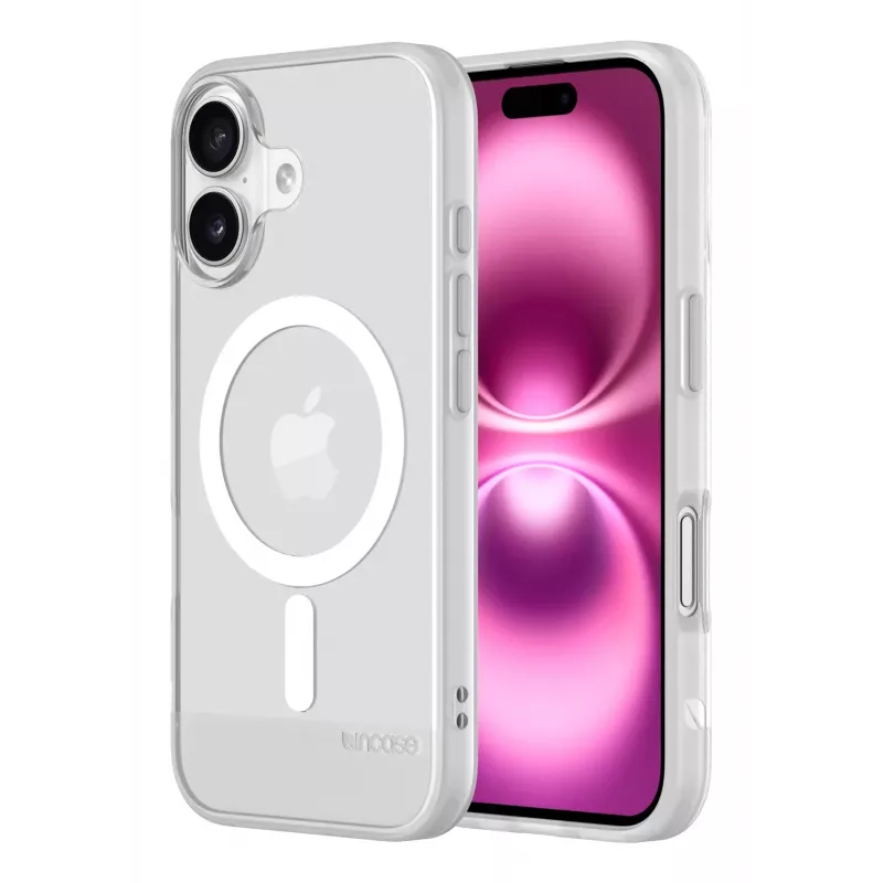 Incase INPH190401-CLR Slim funda para iPhone 16, MagSafe, transparente
