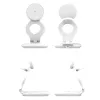 j5create Qi2 Estación de carga magnética plegable 3 en 1 Interior USB Smartwatch Auriculares Smartphone