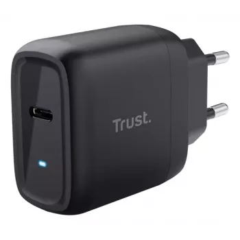 TRUST Cargador USB-C MAXO 45W GaN – Cargador rápido USB-C de 45W