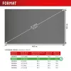 Filtro de privacidad de 2 vías extraíble Displex PRIVACY SAFE para monitor de escritorio 22 inch (16:10)
