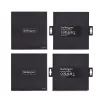 Extensor KVM HDMI StarTech.com sobre red IP, 4K 60Hz, sin controladores, HDMI y USB sobre Ethernet/CAT6, AVoIP, kit de transmisor y receptor, incluye kits de montaje