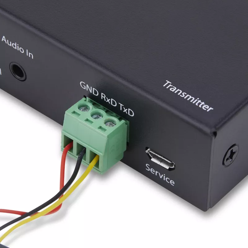 Extensor KVM HDMI StarTech.com sobre red IP, 4K 60Hz, sin controladores, HDMI y USB sobre Ethernet/CAT6, AVoIP, kit de transmisor y receptor, incluye kits de montaje
