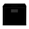 Caja de pared ROLINE de 19 pulgadas Pro 9HE, 600x600 ancho x fondo, negra, cerradura con llave, IP20