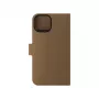 ZAGG 702314850 Folio funda con tapa para Apple iPhone 16e/15/14/13, piel sintética, marrón