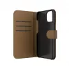 ZAGG 702314850 Folio funda con tapa para Apple iPhone 16e/15/14/13, piel sintética, marrón