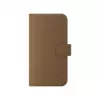 ZAGG 702314850 Folio funda con tapa para Apple iPhone 16e/15/14/13, piel sintética, marrón