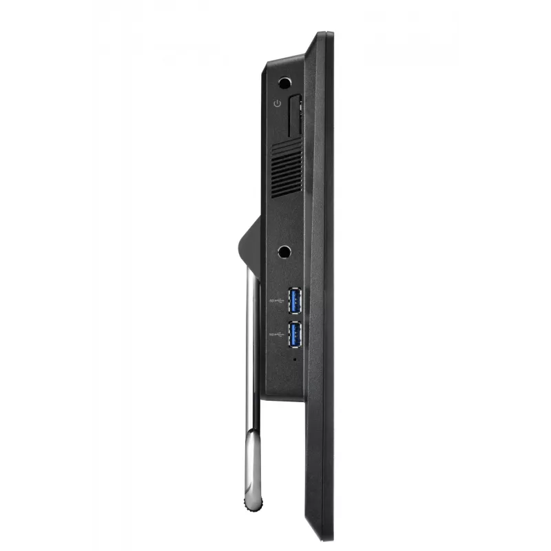 Shuttle P55U barebone todo en uno, pantalla táctil de 15,6 pulgadas, Celeron 7305, WLAN, HDMI, 2x COM, 90 W, negro