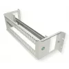 Riel para rack ROLINE 26.21.0102 — acero plateado, 1 ud., para montaje en rack de 19 inch
