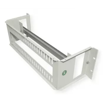 Riel para rack ROLINE 26.21.0102 — acero plateado, 1 ud., para montaje en rack de 19