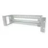 Riel para rack ROLINE 26.21.0102 — acero plateado, 1 ud., para montaje en rack de 19 inch