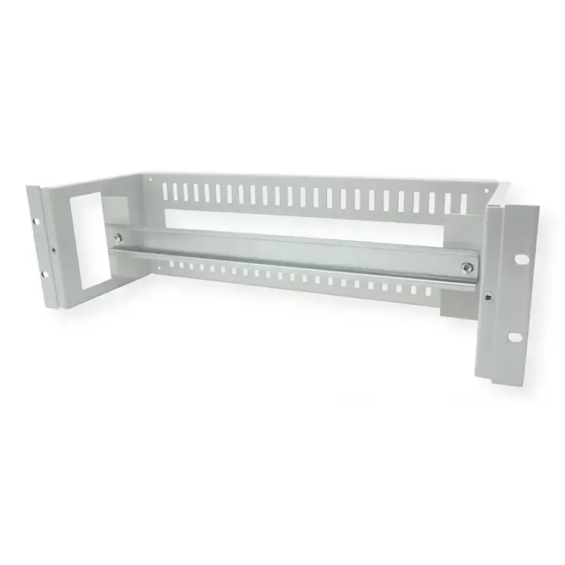 Riel para rack ROLINE 26.21.0102 — acero plateado, 1 ud., para montaje en rack de 19 inch