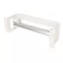 Riel para rack ROLINE 26.21.0102 — acero plateado, 1 ud., para montaje en rack de 19 inch