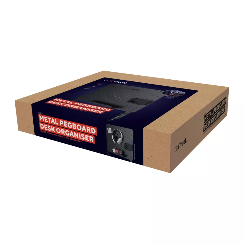 Organizador de escritorio Trust GXT 724 Vesto Negro 600x20x470 mm