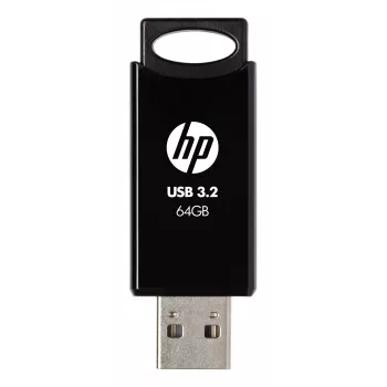 Memoria USB HP 712w 64 GB USB Type-A 3.2 Gen 1 (3.1 Gen 1) Negra