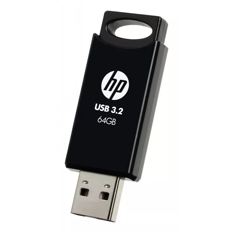 Memoria USB HP 712w 64 GB USB Type-A 3.2 Gen 1 (3.1 Gen 1) Negra