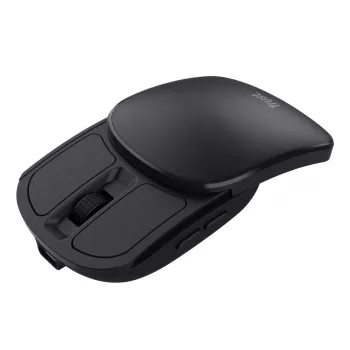 Ratón TRUST Travel ambidiestro RF Wireless 2400 DPI, 6 botones, negro