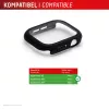 E.V.I Displex Full Body protector de pantalla para Apple Watch SE (2/3) 44 mm, negro