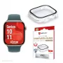 Protector de cuerpo completo e.v.i. DISPLEX Apple Series 10 42mm Transparente — lámina protectora de superficie completa para Apple Watch Series 10 42mm