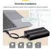 Caja para SSD NVMe M.2 USB4 de StarTech.com, 40 Gbit/s, caja externa USB-C/Thunderbolt para SSD NVMe, carcasa con disipador de aluminio, B+M/M-Key