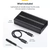 Caja para SSD NVMe M.2 USB4 de StarTech.com, 40 Gbit/s, caja externa USB-C/Thunderbolt para SSD NVMe, carcasa con disipador de aluminio, B+M/M-Key