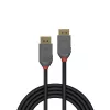 Cable DisplayPort 1.2 Lindy de 7,5 m, Anthra Line
