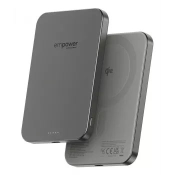 Batería externa PanzerGlass empower by empower Bank 5000mAh Titanium