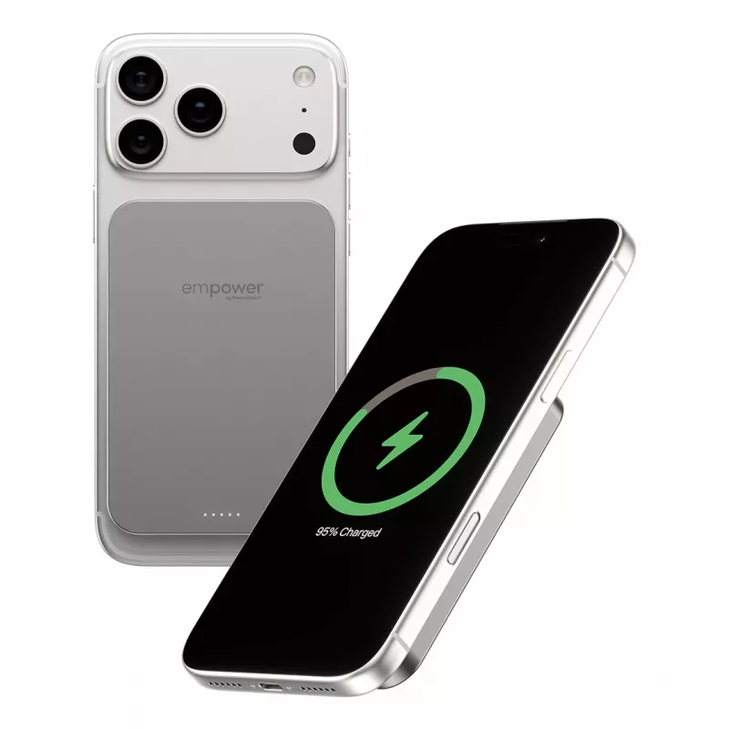 Batería externa PanzerGlass empower by empower Bank 5000mAh Titanium