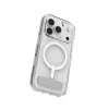 Funda ZAGG Crystal Palace Snap Kickstand para Apple iPhone 17 Pro transparente