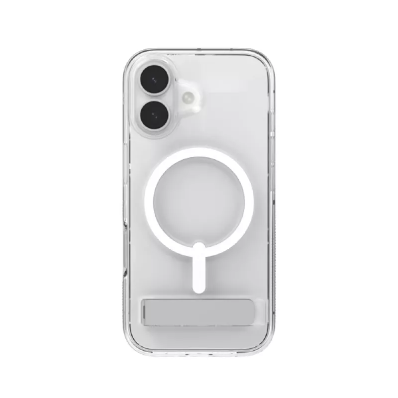 Funda ZAGG Crystal Palace Snap Kickstand para Apple iPhone 17 transparente
