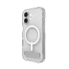 Funda ZAGG Crystal Palace Snap Kickstand para Apple iPhone 17 transparente