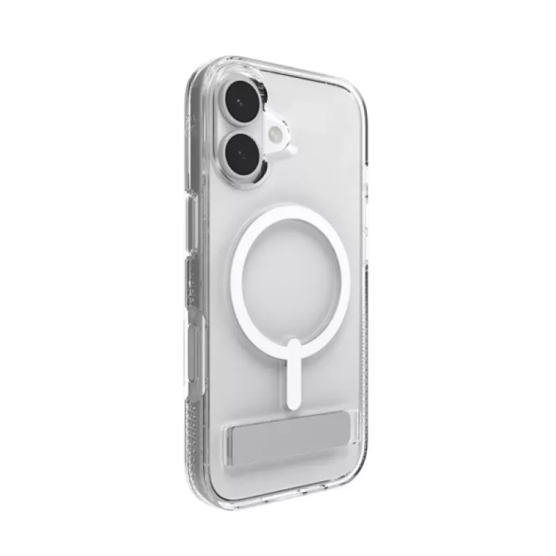 Funda ZAGG Crystal Palace Snap Kickstand para Apple iPhone 17 transparente
