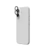 ZAGG InvisibleShield Glass Elite protector de objetivo de cámara para Apple iPhone 16/16 Plus, negro