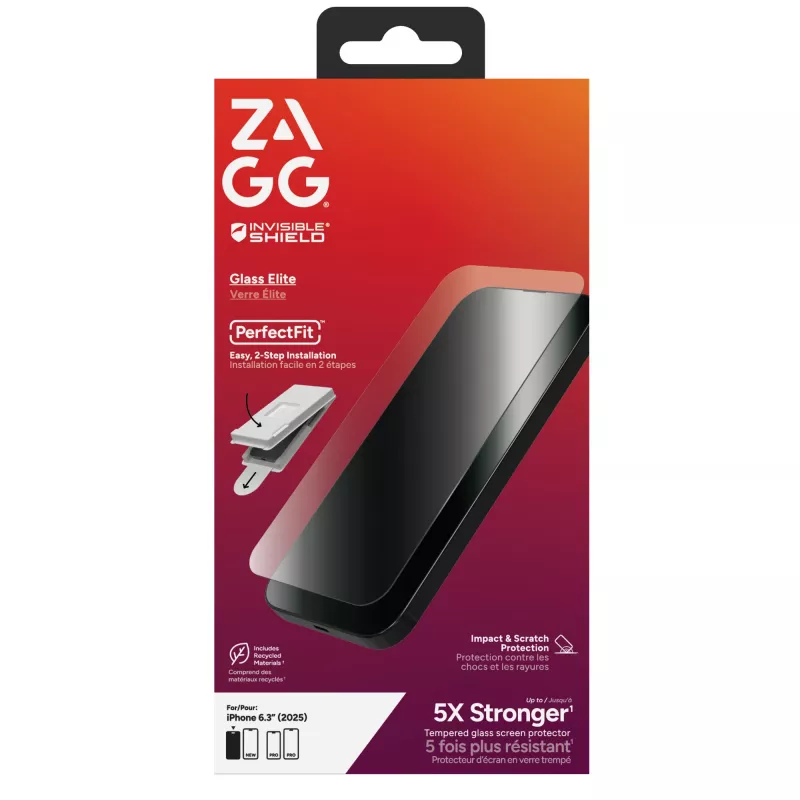 ZAGG InvisibleShield Glass Elite protector de pantalla para Apple iPhone