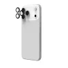 Protector de lentes InvisibleShield Glass Elite (CameraRings) para Apple iPhone 17 Pro/17 Pro Max 16 Pro/16 Pro Max/15 Pro/15 Pro Max negro