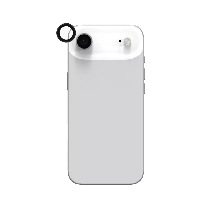 ZAGG InvisibleShield Premium Glass CameraRing 200118679 protector de lente de cámara para Apple iPhone Air, negro