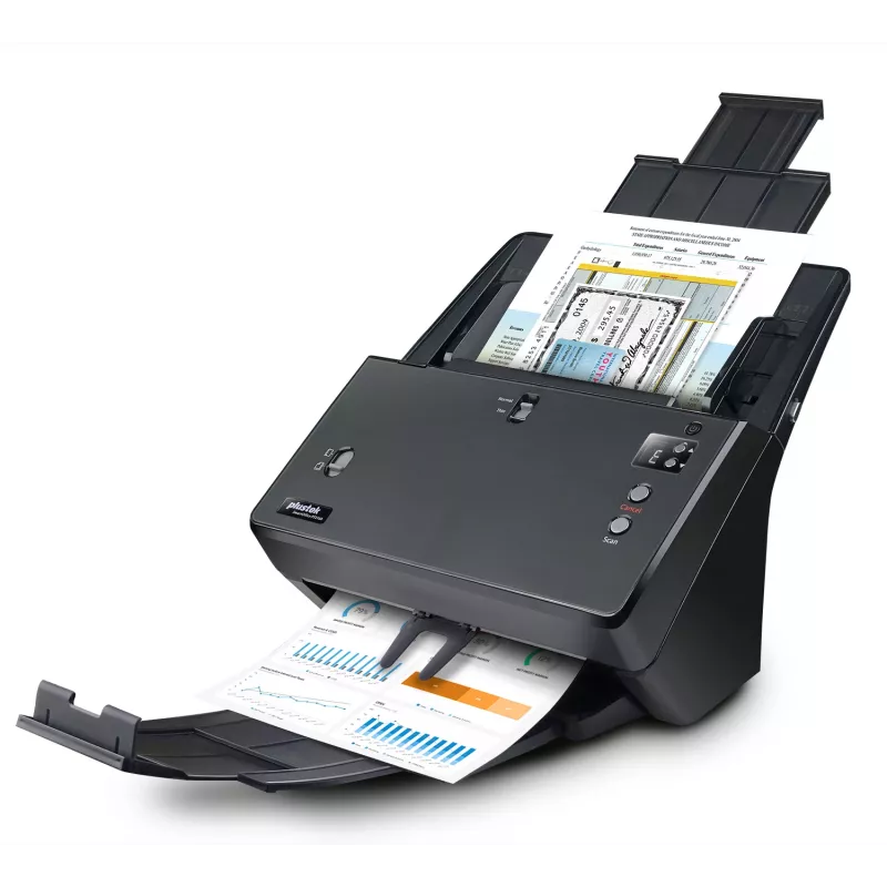 Escáner Plustek SmartOffice PT2160 ADF 600 x 600 DPI A3 negro