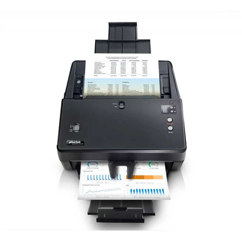 Escáner Plustek SmartOffice PT2160 ADF 600 x 600 DPI A3 negro