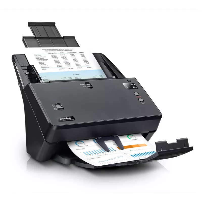 Escáner Plustek SmartOffice PT2160 ADF 600 x 600 DPI A3 negro