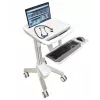 Carro multimedia Ergotron StyleView EMR Laptop Cart SV40 aluminio gris blanco