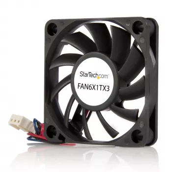 Ventilador de carcasa de PC con rodamiento de bolas de repuesto StarTech.com 60x10 mm con conector TX3