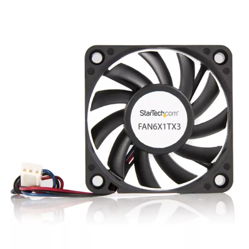 Ventilador de carcasa de PC con rodamiento de bolas de repuesto StarTech.com 60x10 mm con conector TX3