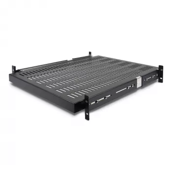 Bandeja deslizante para rack de servidor StarTech.com 2U - Profundidad de montaje ajustable de 20 a 30 pulgadas - Ventilada - 50 lb - Bandeja universal para rack de 19