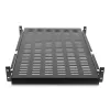 Bandeja deslizante para rack de servidor StarTech.com 2U - Profundidad de montaje ajustable de 20 a 30 pulgadas - Ventilada - 50 lb - Bandeja universal para rack de 19