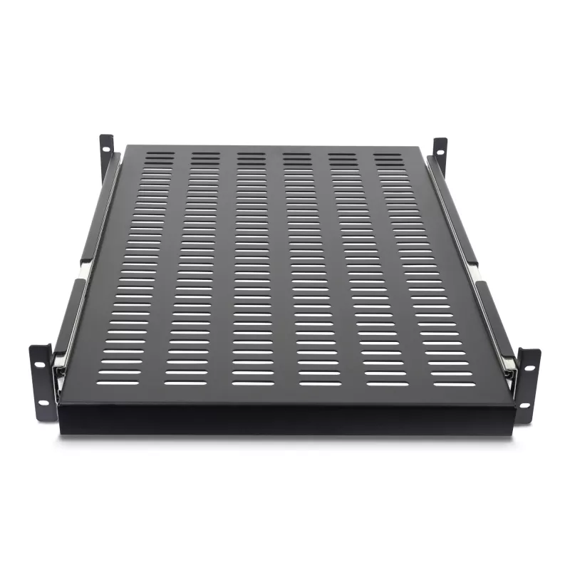 Bandeja deslizante para rack de servidor StarTech.com 2U - Profundidad de montaje ajustable de 20 a 30 pulgadas - Ventilada - 50 lb - Bandeja universal para rack de 19