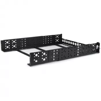 Guías de rack universales fijas de 19 pulgadas StarTech.com 2U con profundidad ajustable