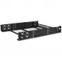 Guías de rack universales fijas de 19 pulgadas StarTech.com 2U con profundidad ajustable